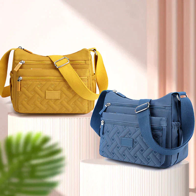 Borsa estiva da donna | Piccola, con tasche con cerniera