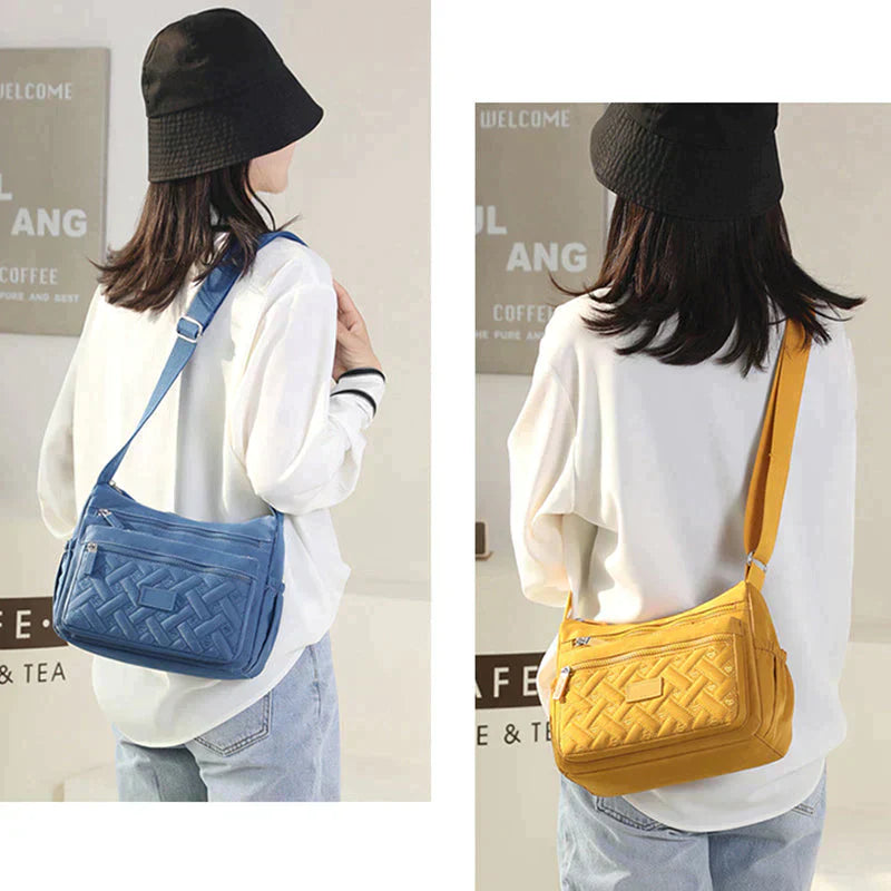 Borsa estiva da donna | Piccola, con tasche con cerniera