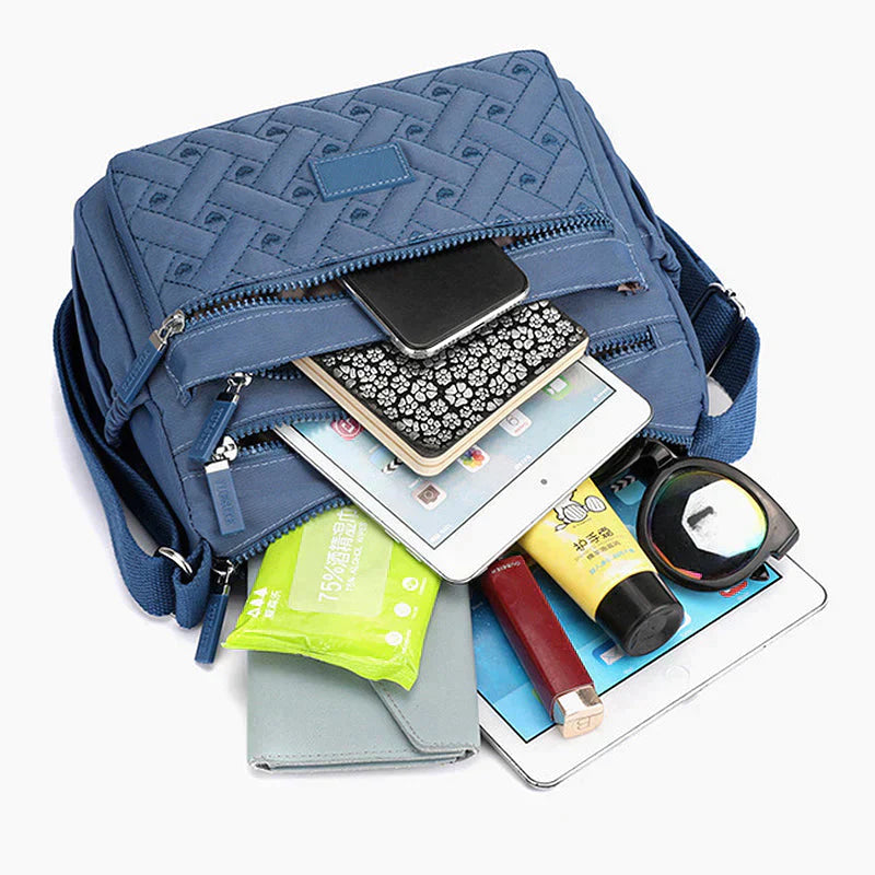 Borsa estiva da donna | Piccola, con tasche con cerniera