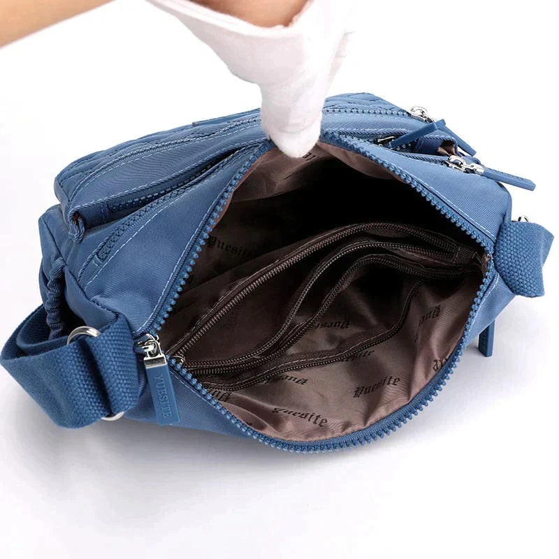 Borsa estiva da donna | Piccola, con tasche con cerniera