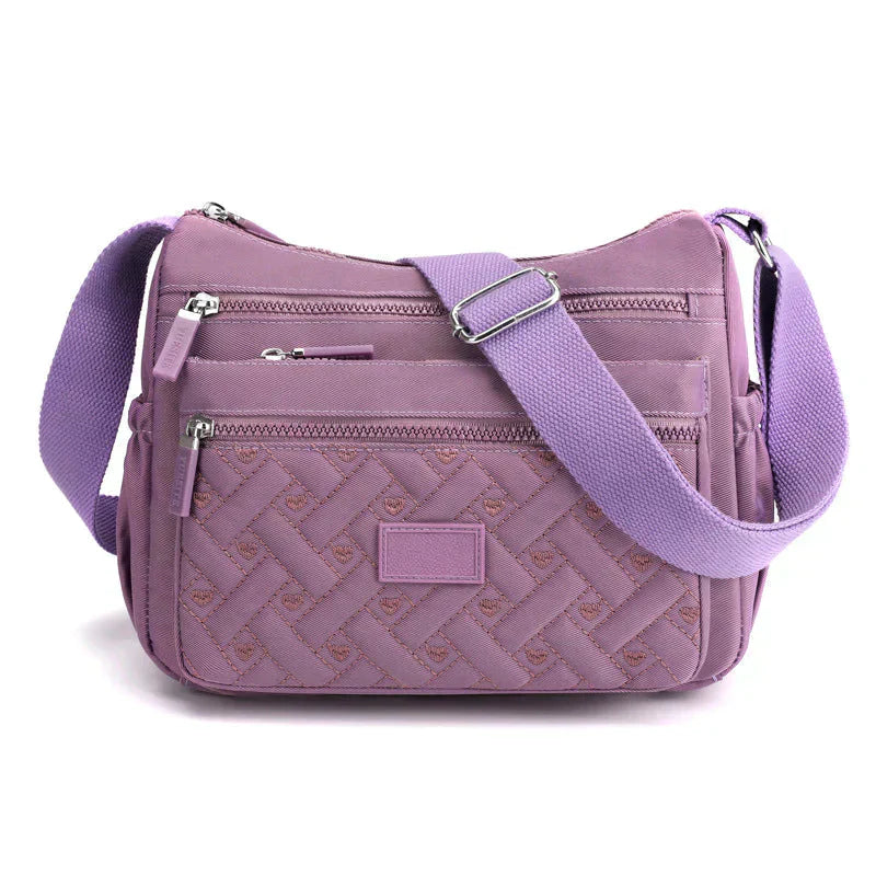 Borsa estiva da donna | Piccola, con tasche con cerniera