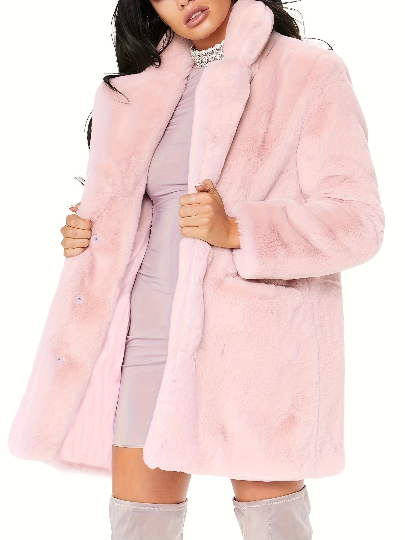 Dames Warme Mantel | Lang