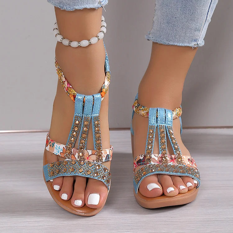 Dames Elegante Sandalen | Plateau Riemen
