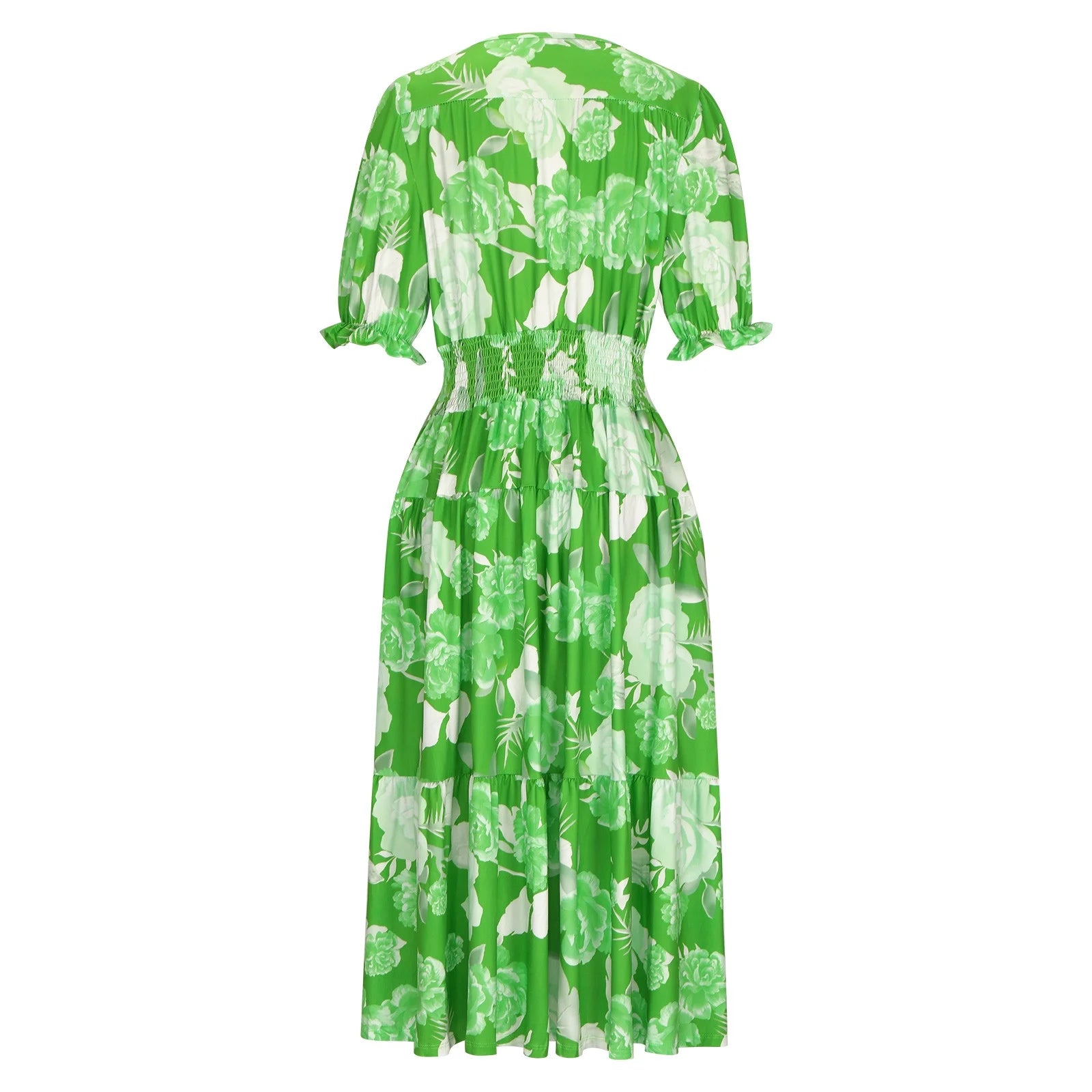 Isabella | Abito Estivo Elegante con Fiori per Donne | Maxi
