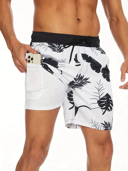Heren Zomer Zwemshort | Kort, Met Binnenzak