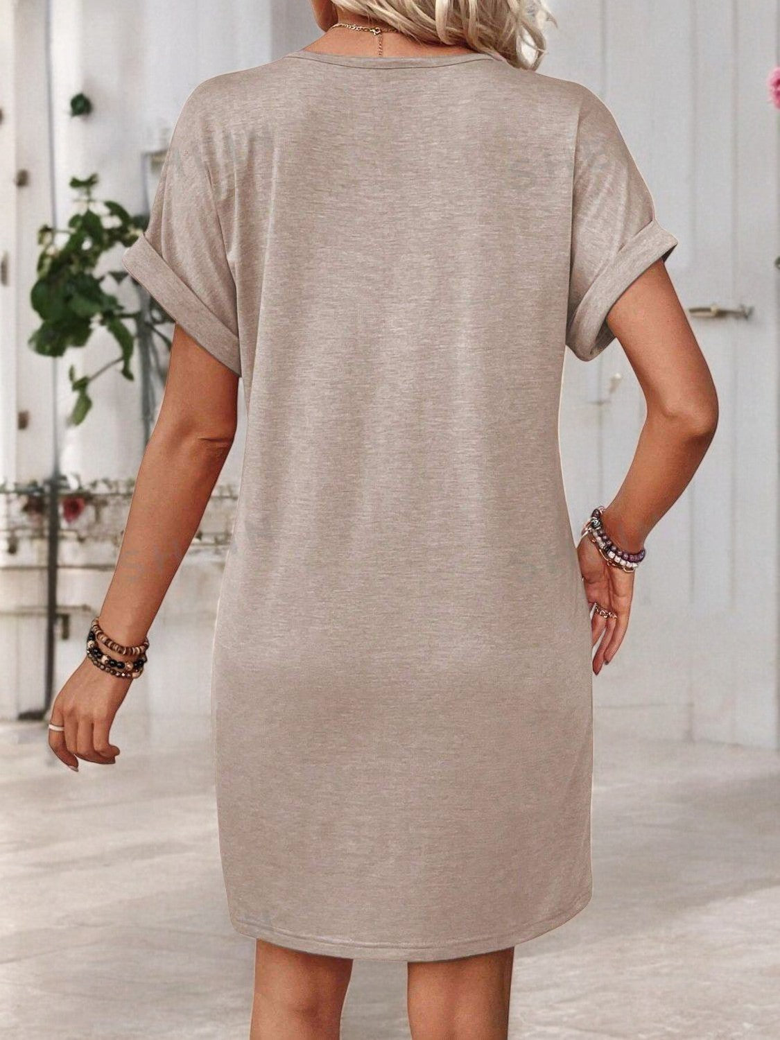 Lena | Dames luchtige linnen zomerjurk | Mini