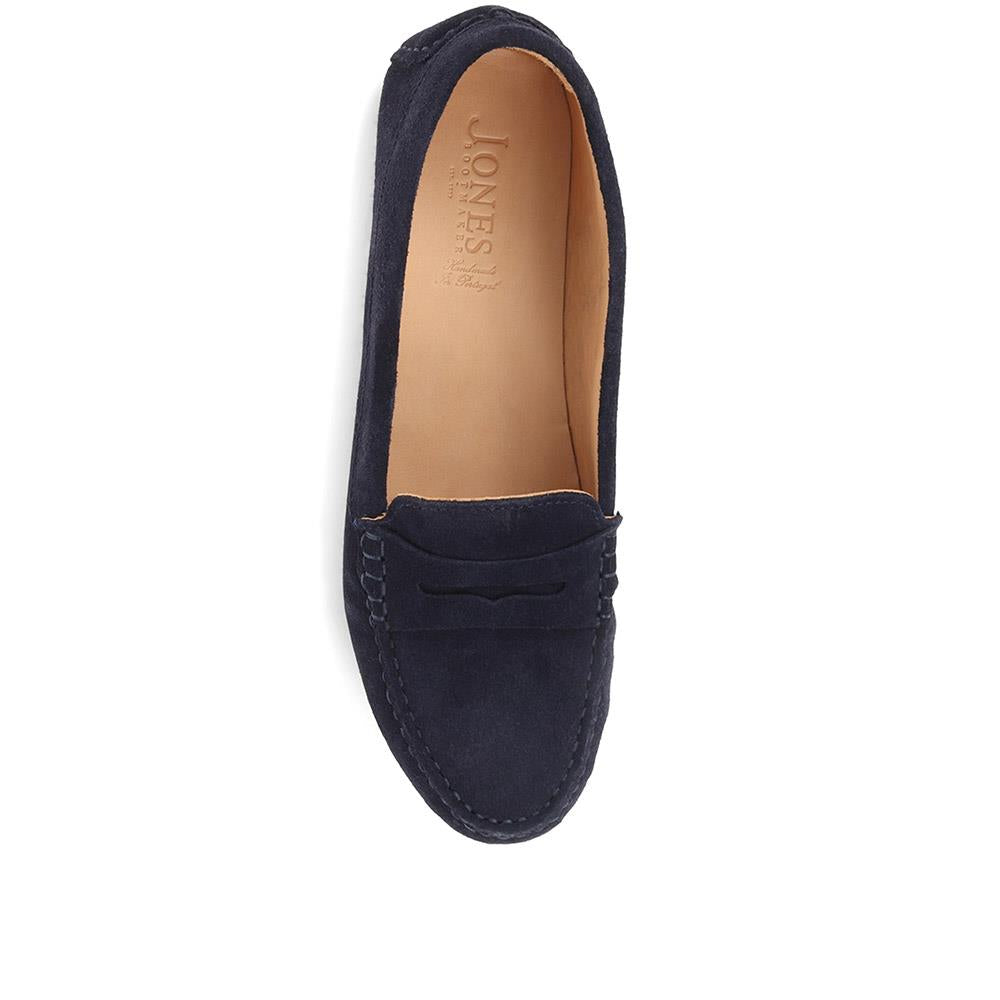 Dames Zomerse Suède Loafers | Comfortabel, Instapmodel
