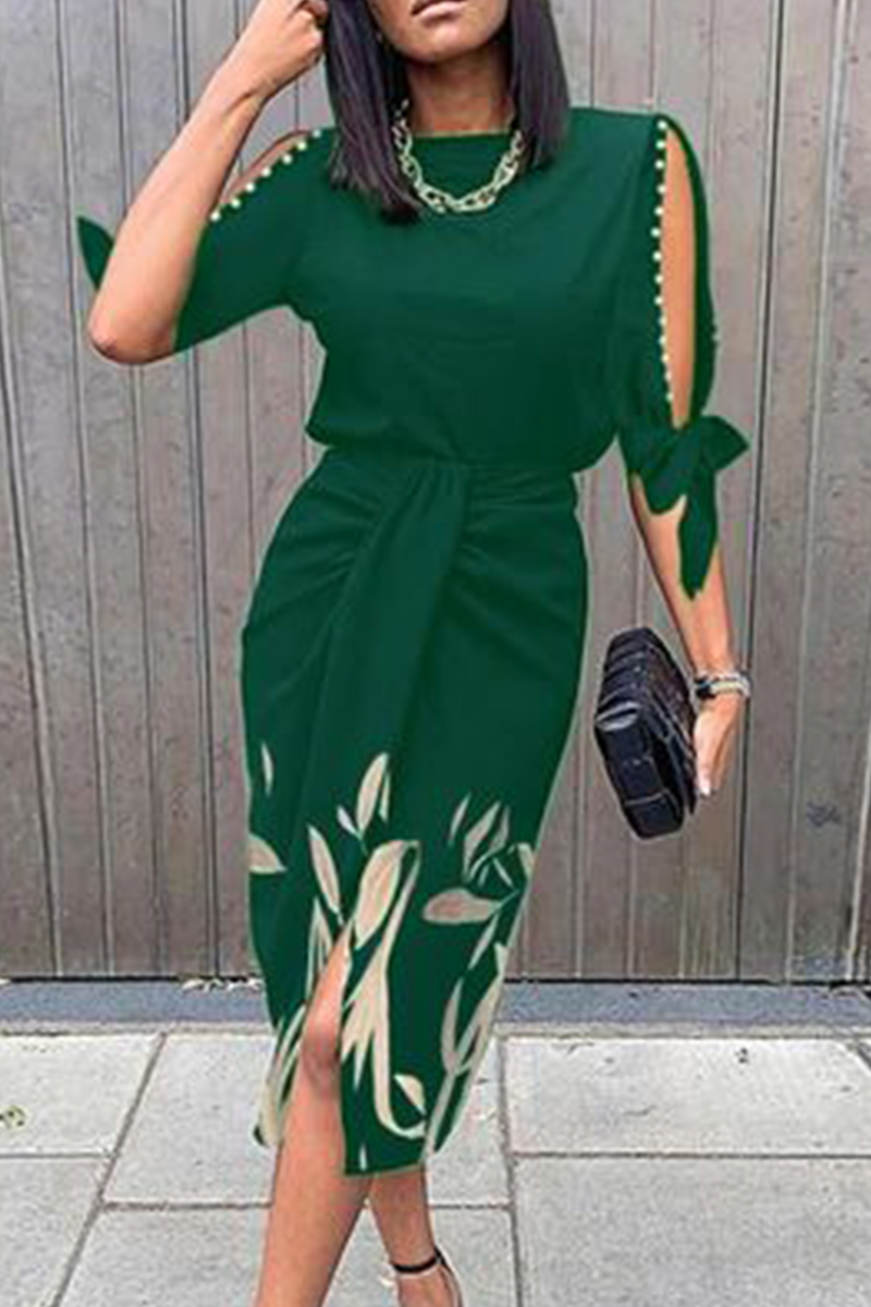 Dames Feestelijke zomerjurk | Midi
