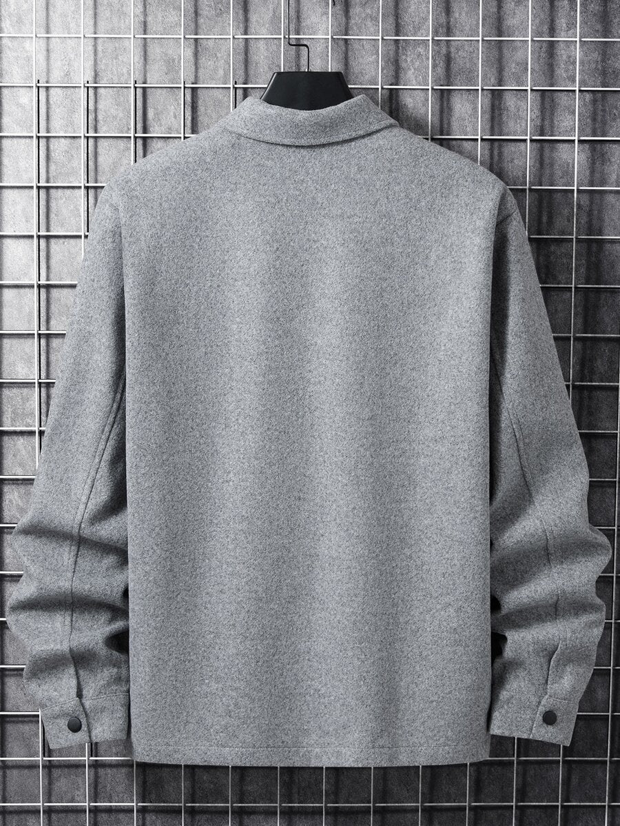 Heren Pullover Hemd | Langarm