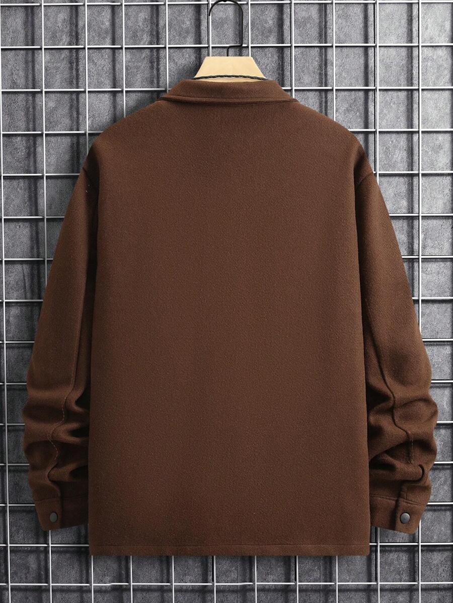 Heren Pullover Hemd | Langarm