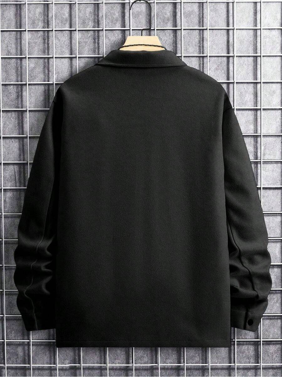 Heren Pullover Hemd | Langarm