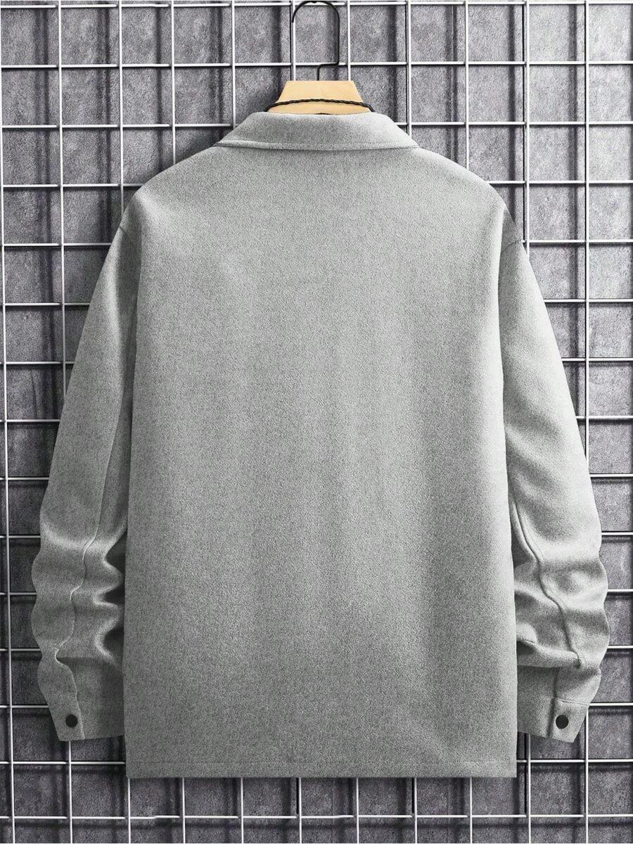 Heren Pullover Hemd | Langarm