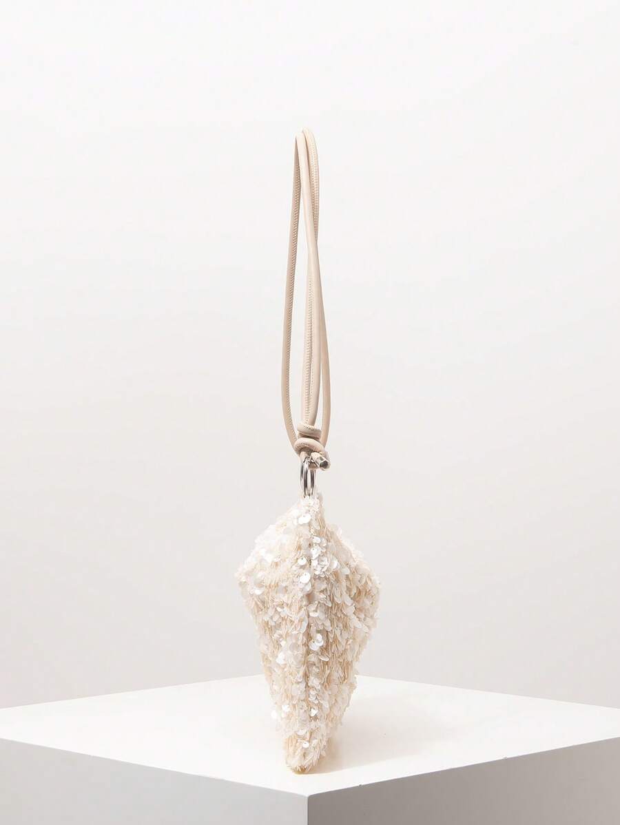 Dames Bohemian Zomer Rieten Tas | Klein, Met Gehaakt Design