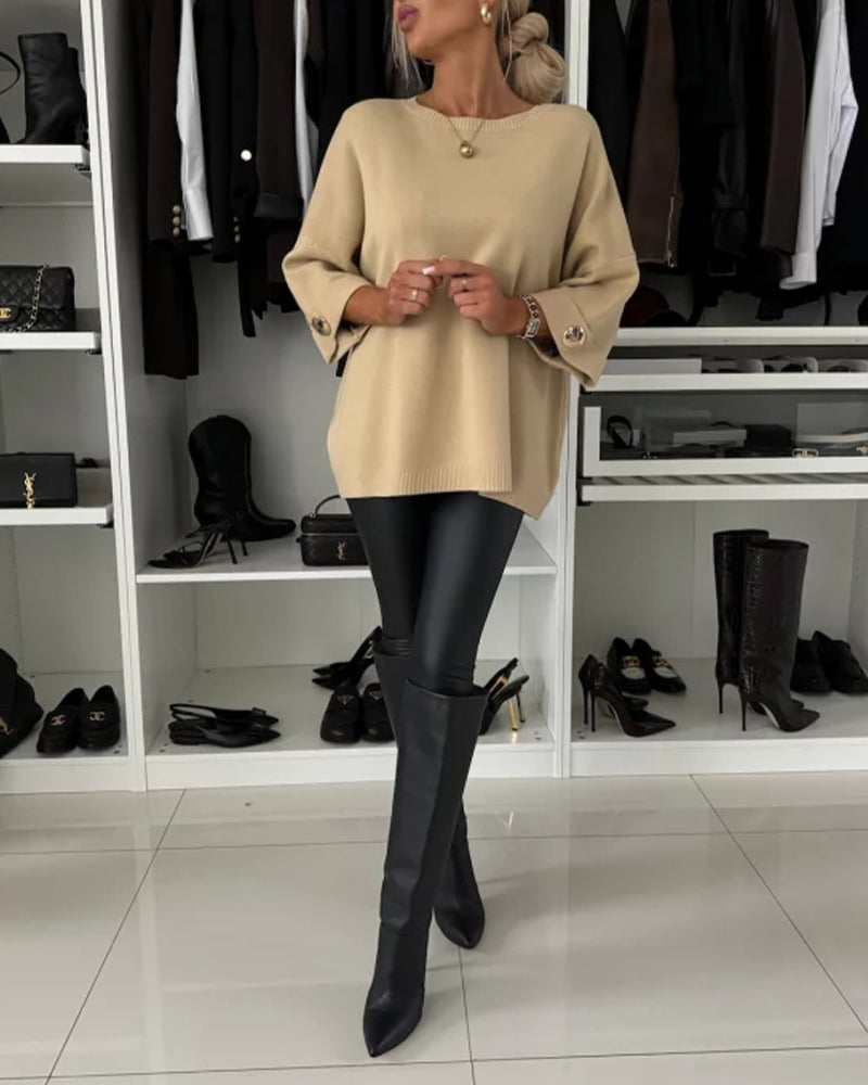 Dames Elegante Trui | Langarm, Tuniek