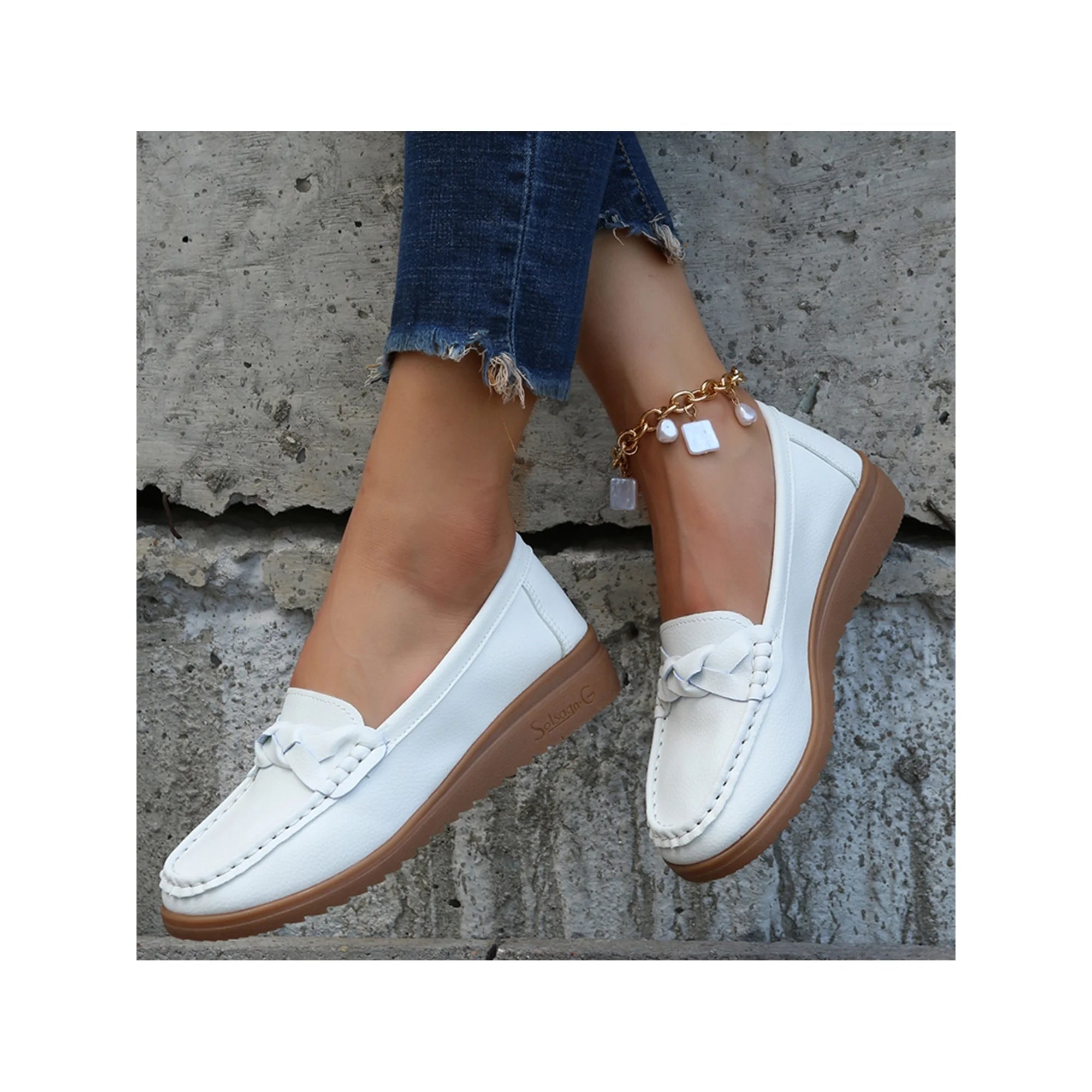 Dames Zomerse Comfort Loafers | Instap, Ademend