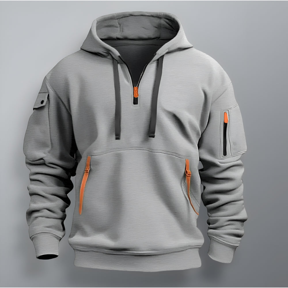 Heren Winter Hoodie Lange Mouw – Fleece Oversized Trui