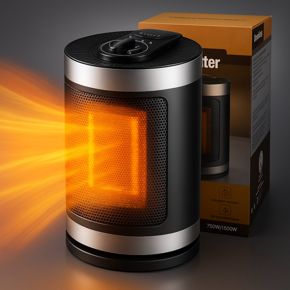 Elektrische Keramische Kachel Compact Draagbaar Snel Verwarmend Veilig