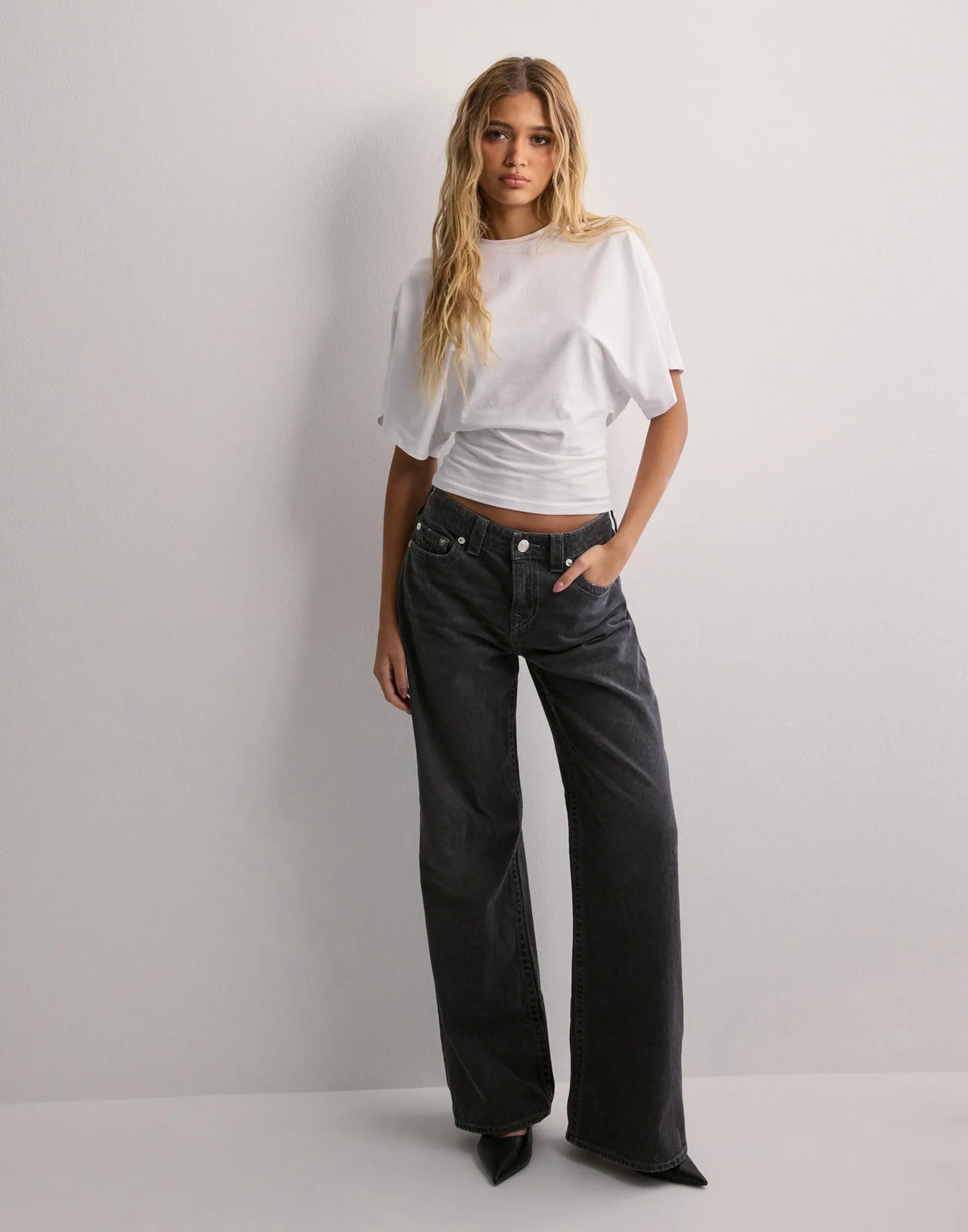 Dames Linnen Top | Casual Crop Top