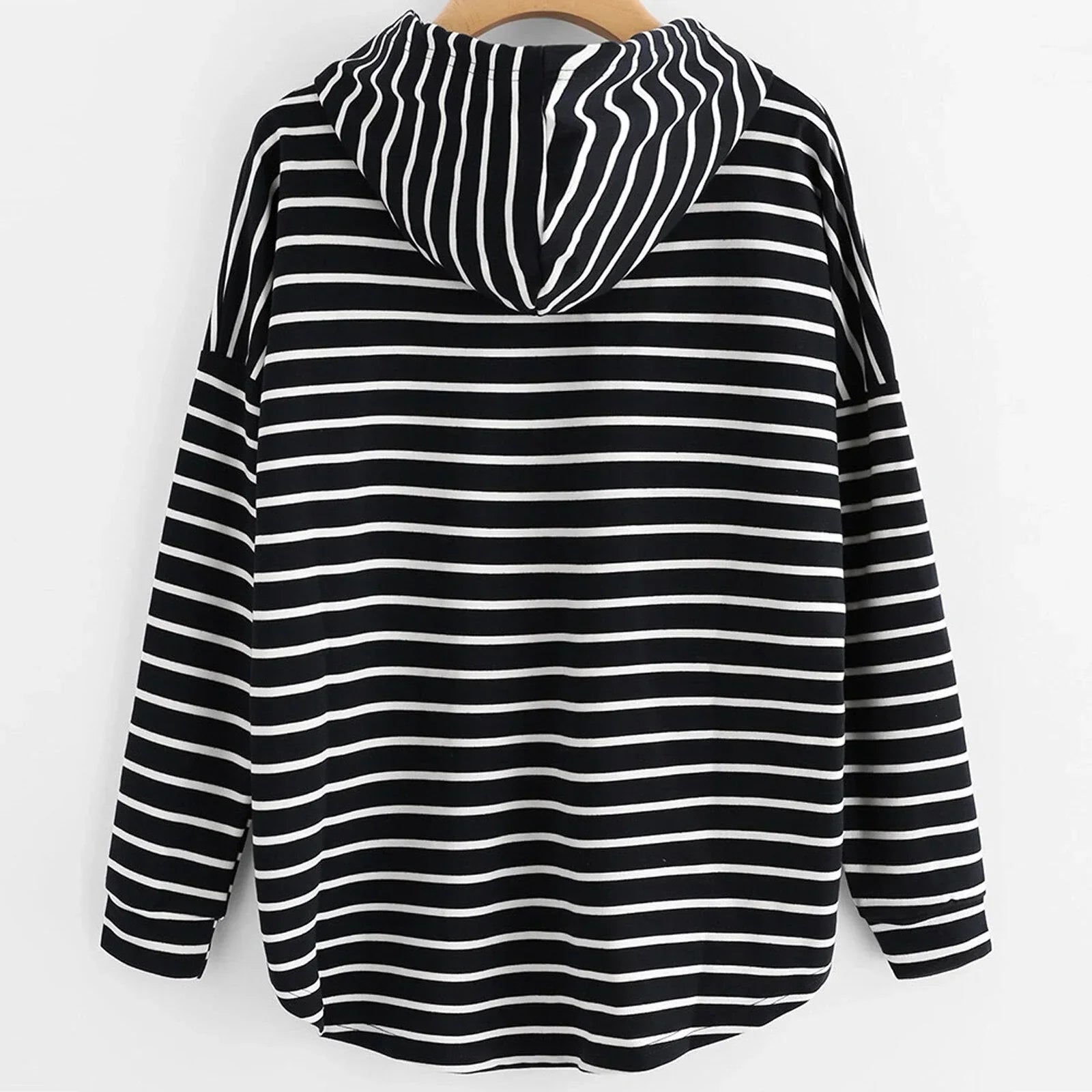 Dames Zomer Hoodie | Gestreept, Met Capuchon