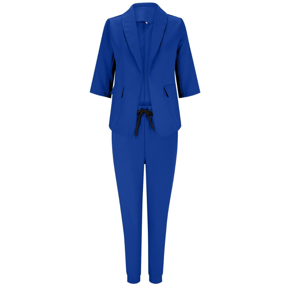 Dames Modern Elegant Zomer Set | Slim Fit, Met Hosen