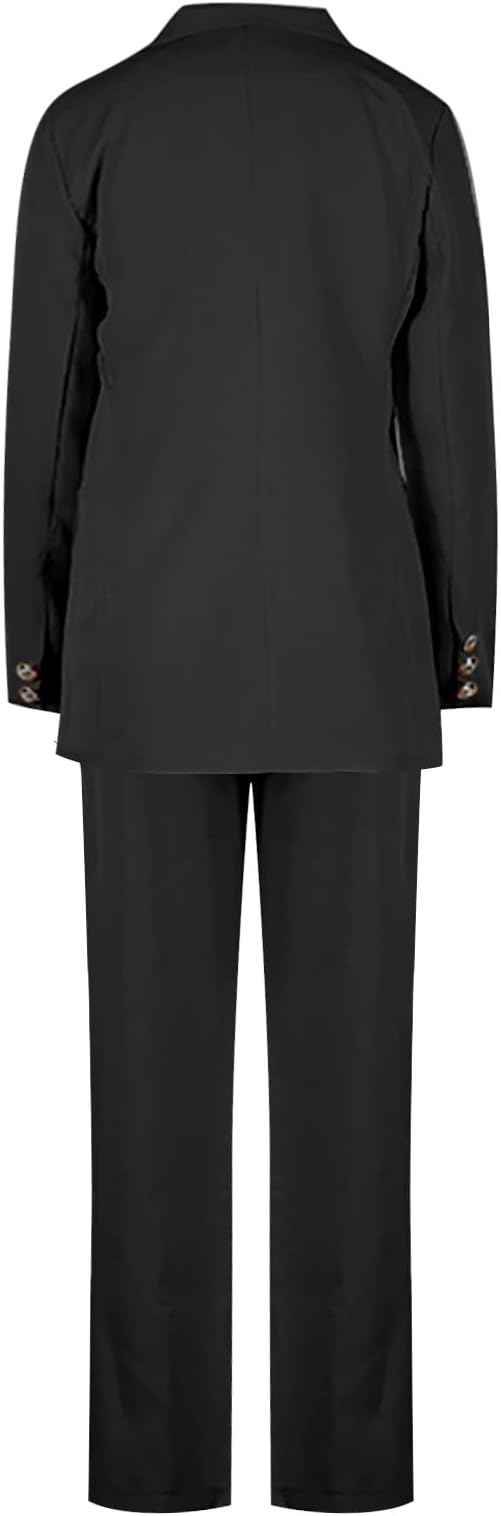 Dames Zomer Tweedelig Pak | Diepe Hals, Met Broek