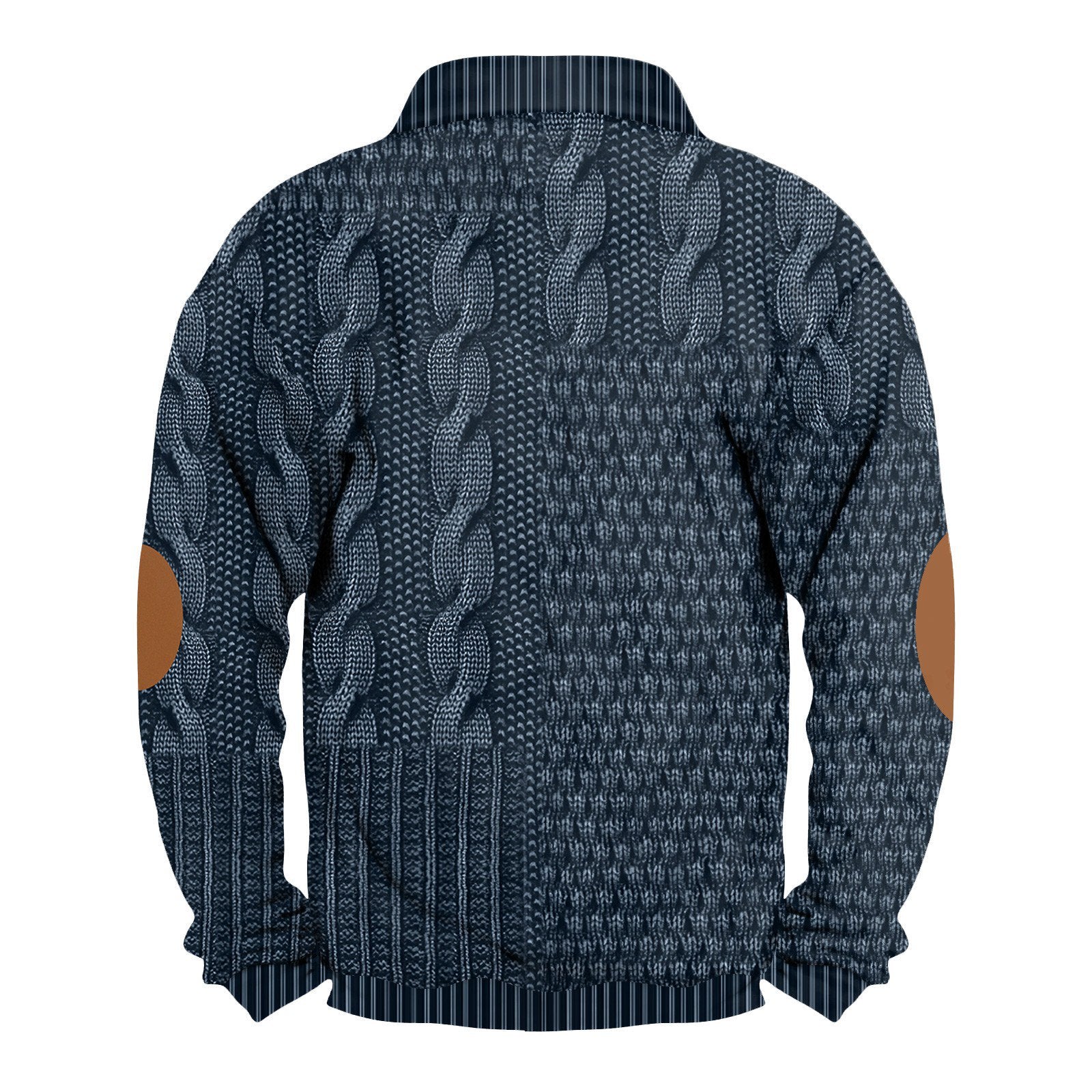 Maglione Uomo Lavorato a Maglia | Stile con Cerniera Corta