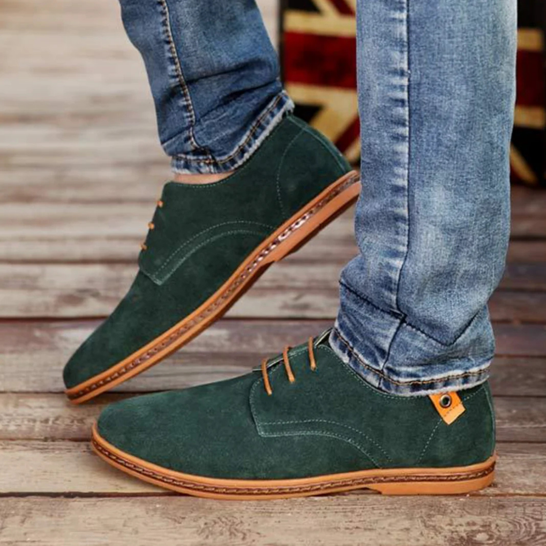 Heren Suède Halbschoenen | Stijlvol