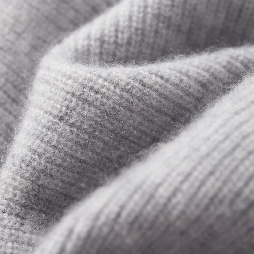 Heren Gebreide Herfst Hoodie | Ritssluiting, Kap