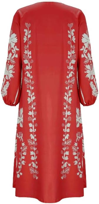 Abito da spiaggia leggero da donna con stampa floreale | Maxi