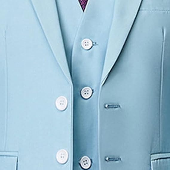 Abito elegante da uomo a tre pezzi | Gilet, taglio slim