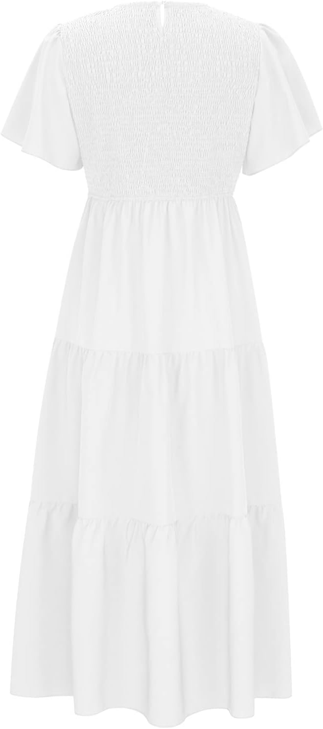 Dames Trouw zomerjurk | Midi
