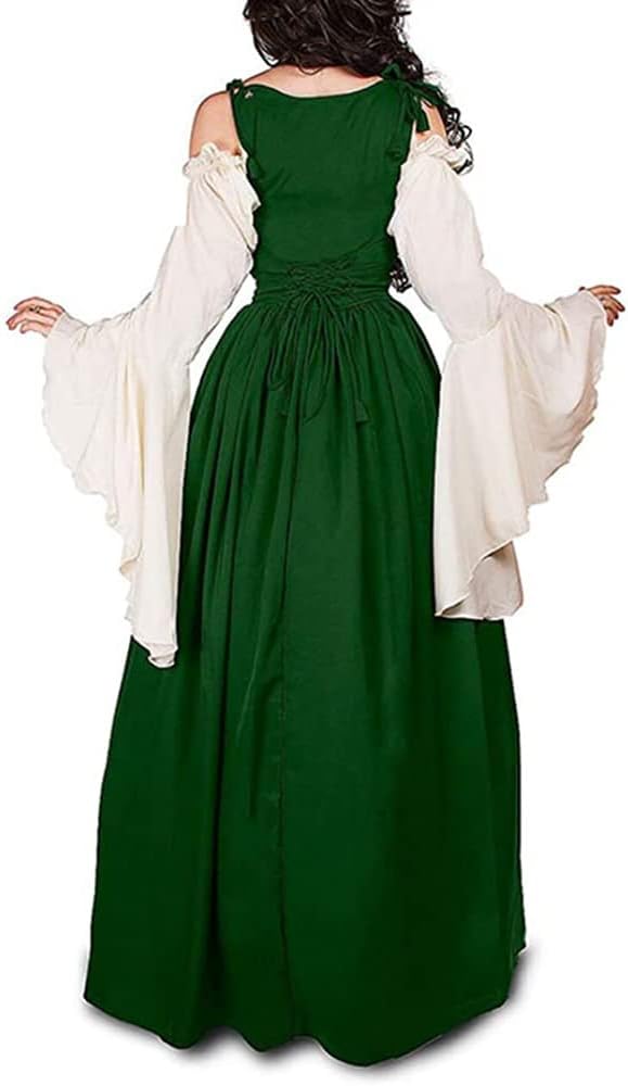 Dames Vintage Jurk | Lang, A-Lijn