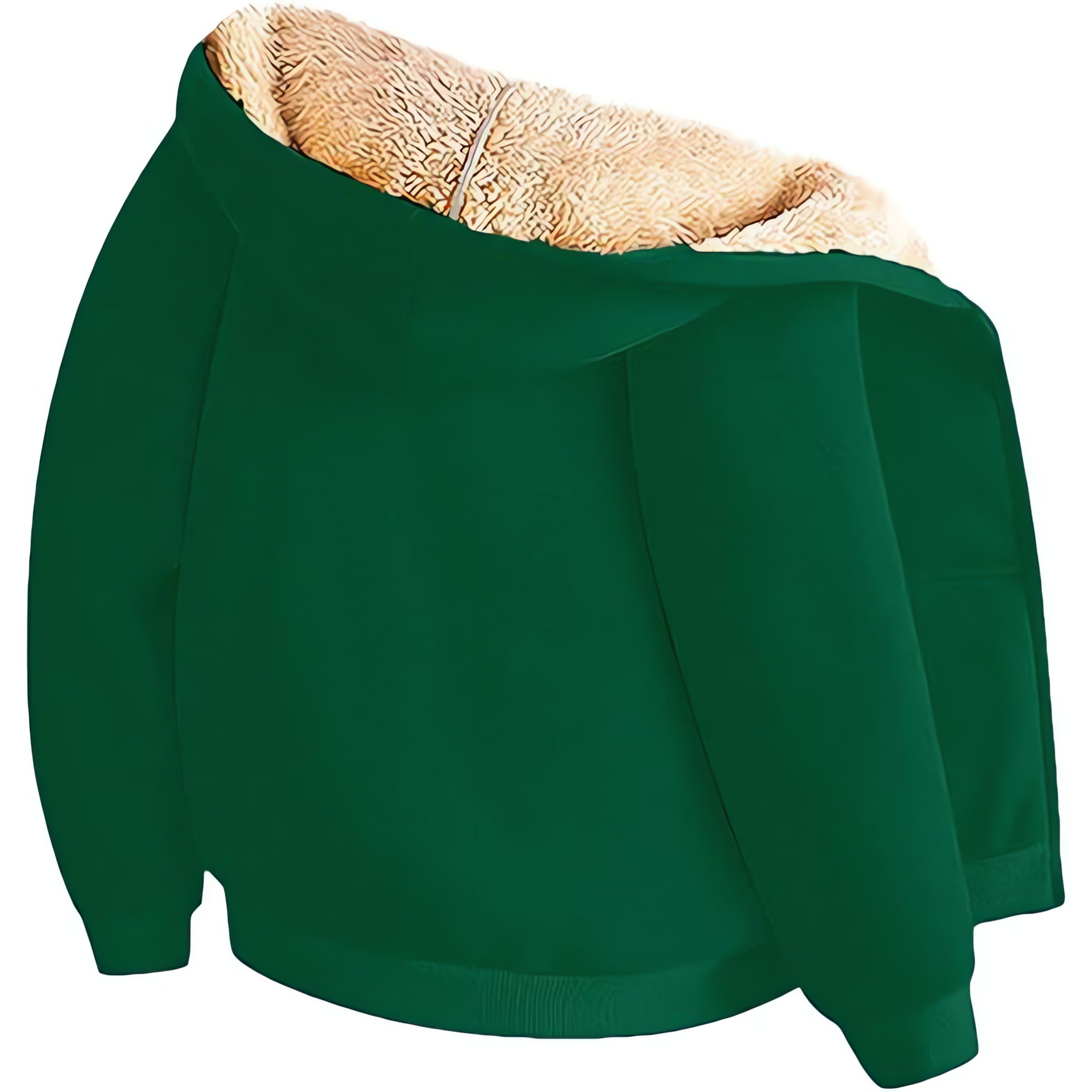 Felpa con cappuccio in pile Teddy caldo da donna | Con cappuccio, cerniera