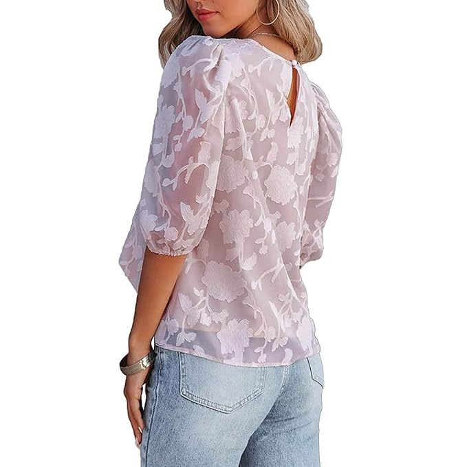 Dames Zomer Blouse | Elegant, Festelijk