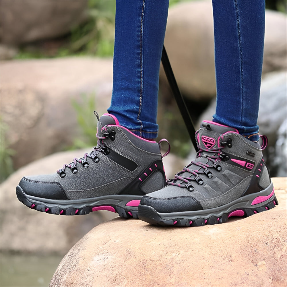 Dames Waterdicht Outdoor Wandelschoenen – Hoog Antislip