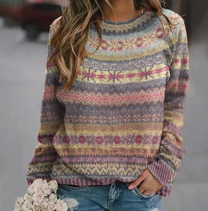 Dames Winter Pullover | Noors, Met Capuchon