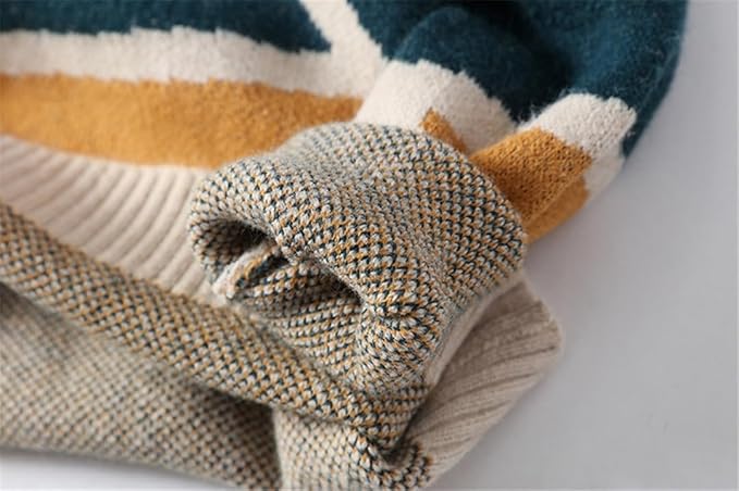 Maglione Uomo Lavorato a Maglia | Stile Oversize Caldo