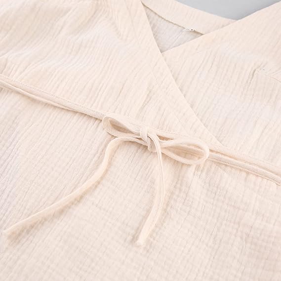 Dames Luchtige overslag zomerjurk | Maxi