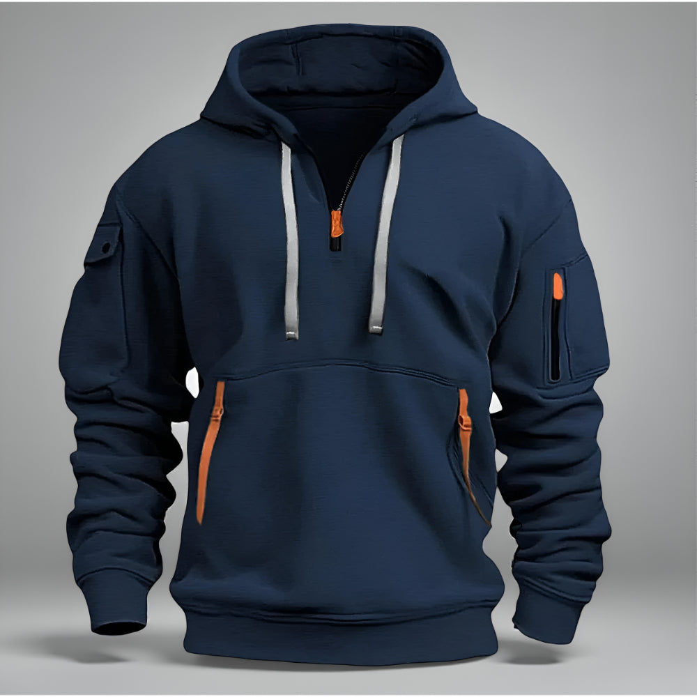 Heren Winter Hoodie Lange Mouw – Fleece Oversized Trui