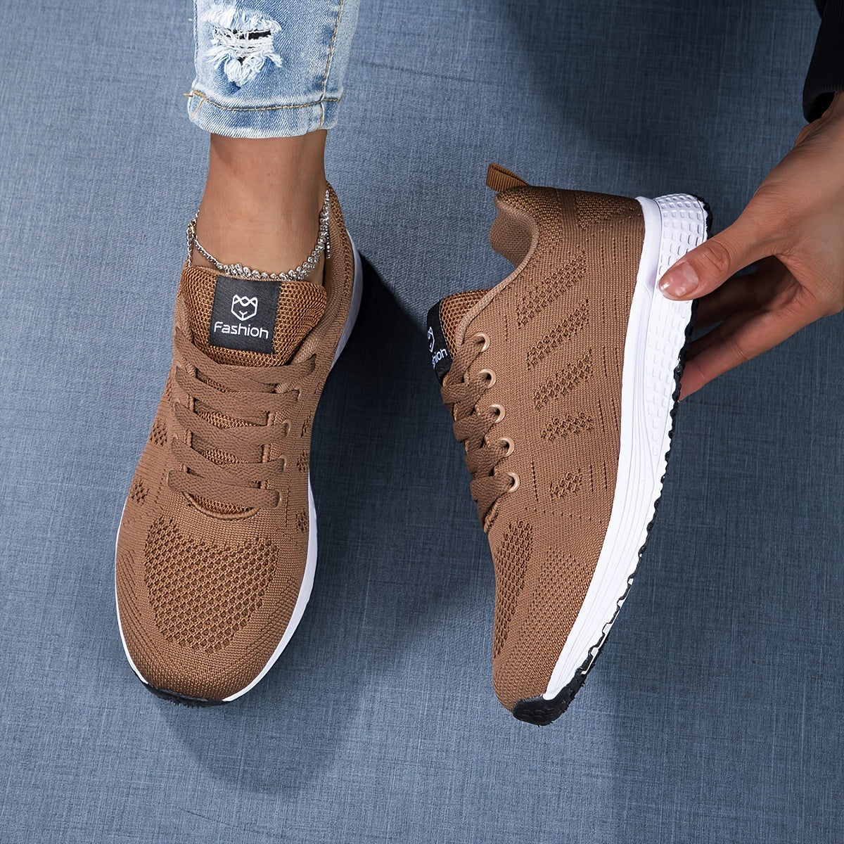 Dames Comfortabele Sneakers | Ademend