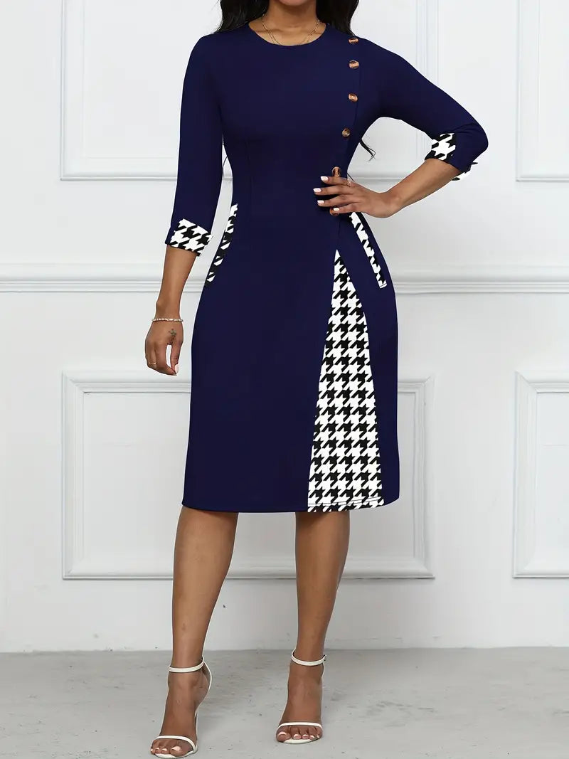 Dames Elegante formele avondjurk | Midi