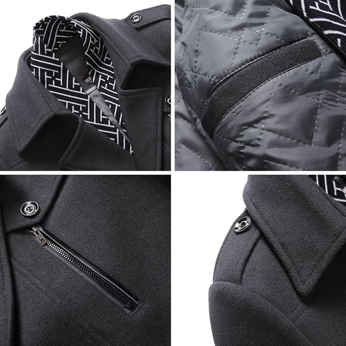 Cappotto Invernale Uomo | Caldo, Lungo