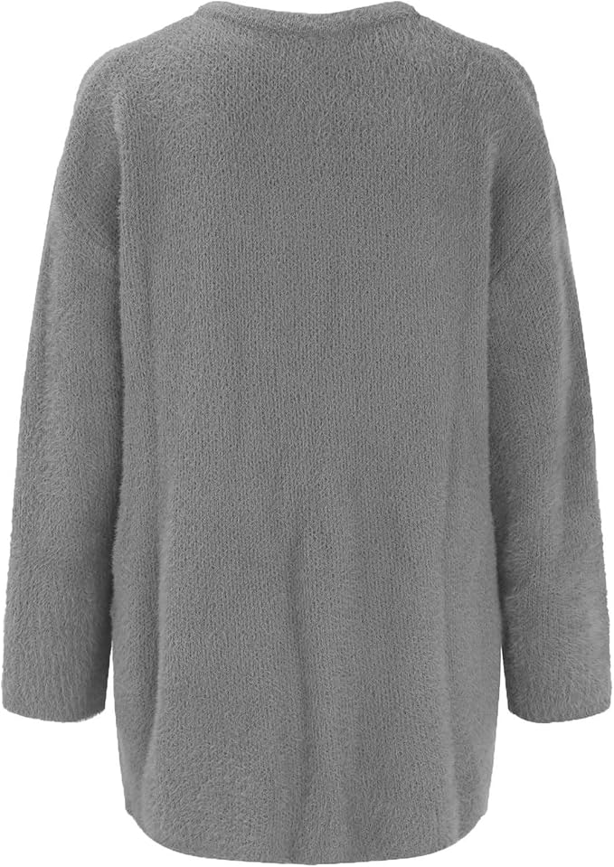 Dames Oversized Cardigan | Lang, Knopen