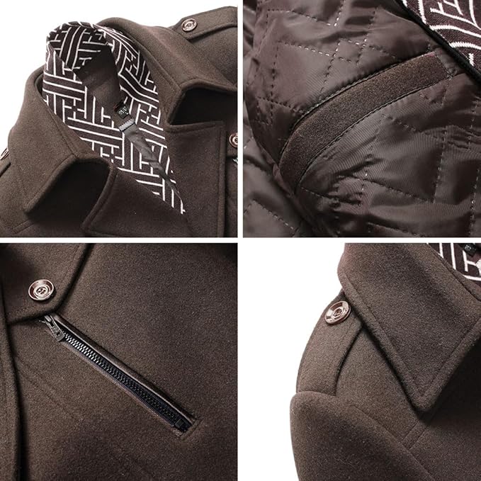 Cappotto Invernale Uomo | Caldo, Lungo