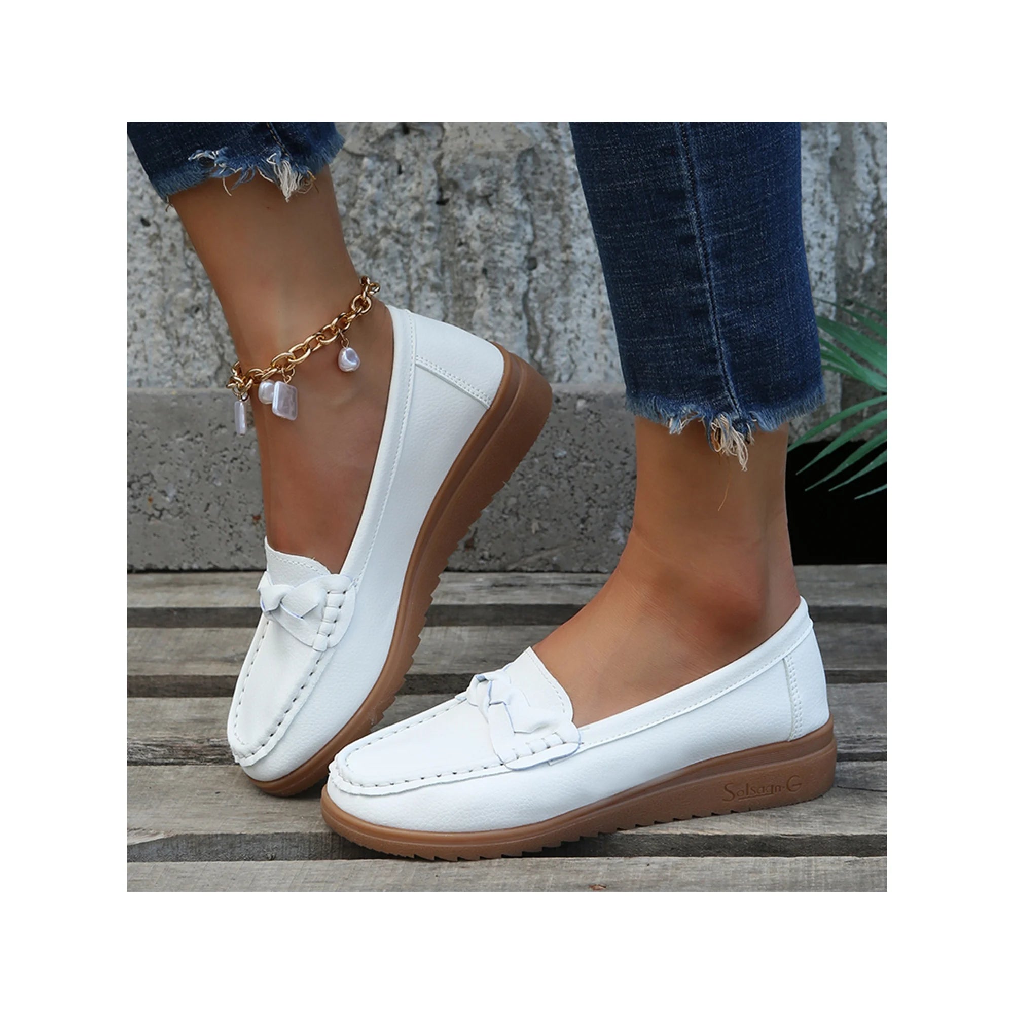 Dames Zomerse Comfort Loafers | Instap, Ademend