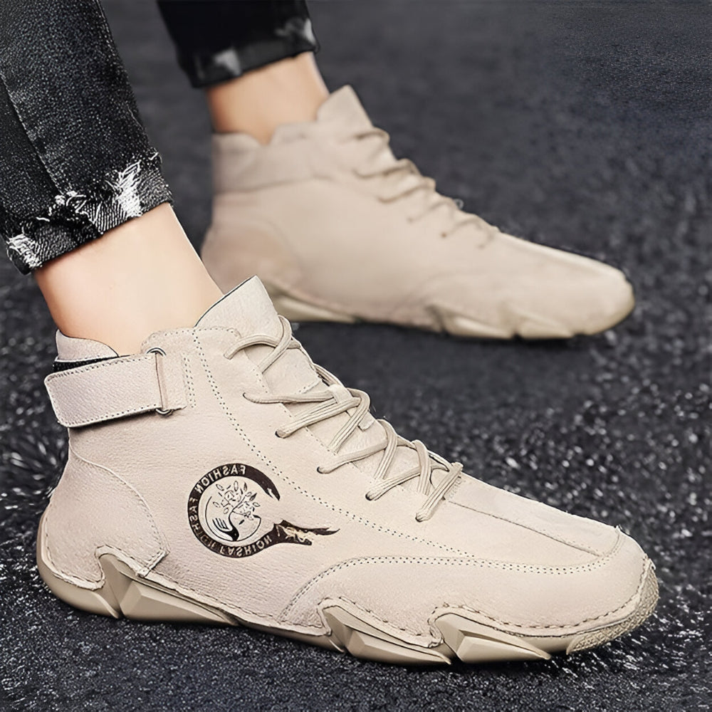 Heren Casual Hoge Sneakers – Comfortabel Sportief