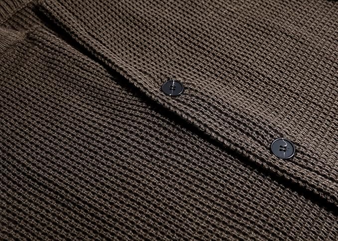 Heren Klassieke Strickjacke Winter | Lang, Fijngebreid