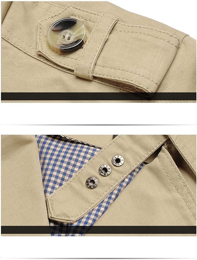 Heren Overgangs Trenchcoat | Lichtgewicht, Lang