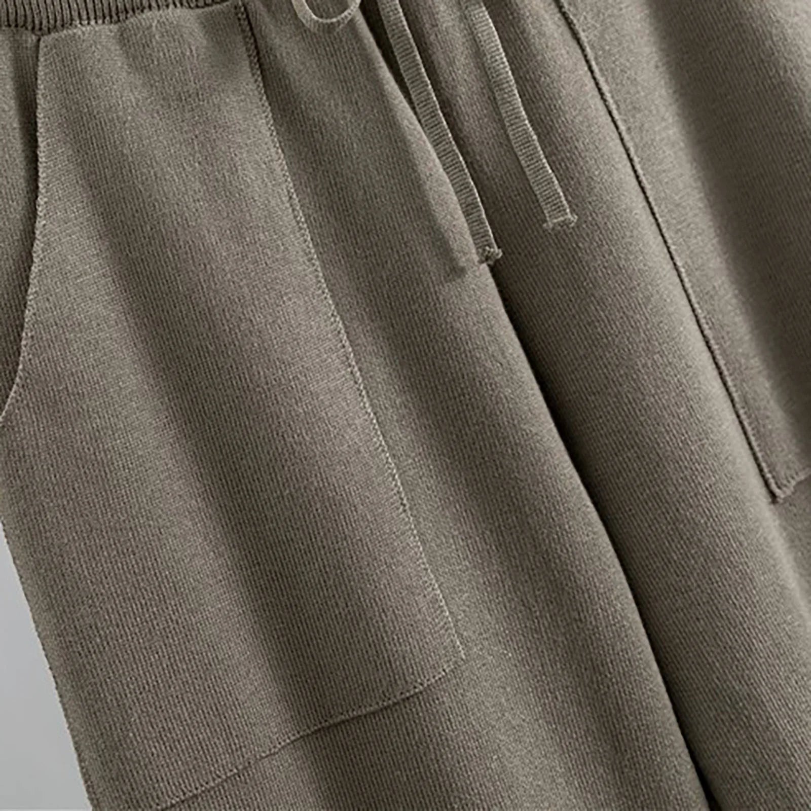 Dames gebreide argyle lounge set | Comfortabel, vintage