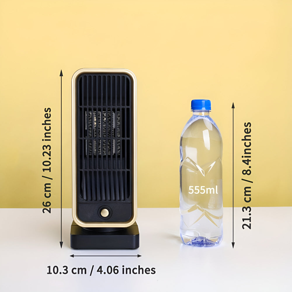 Elektrische Keramische Kachel Compact Energiezuinig Stil Verwarming